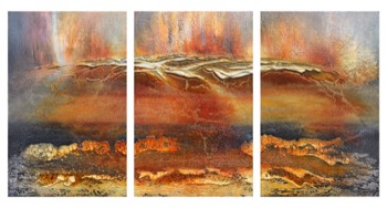  fuego - las palmas - triptych 